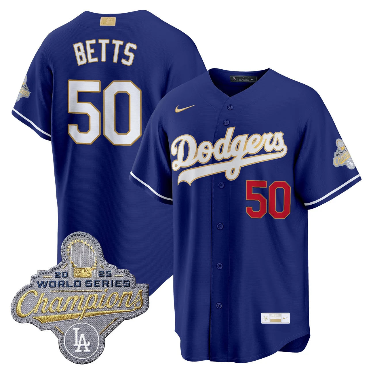 LAD 2026 Gold Collection Stadium Jersey - Stitched