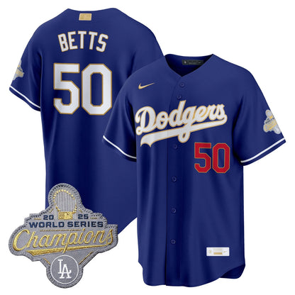 LAD 2026 Gold Collection Stadium Jersey - Stitched