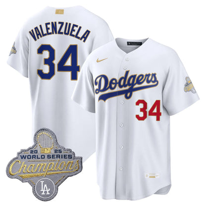 LAD 2026 Gold Collection Stadium Jersey - Stitched