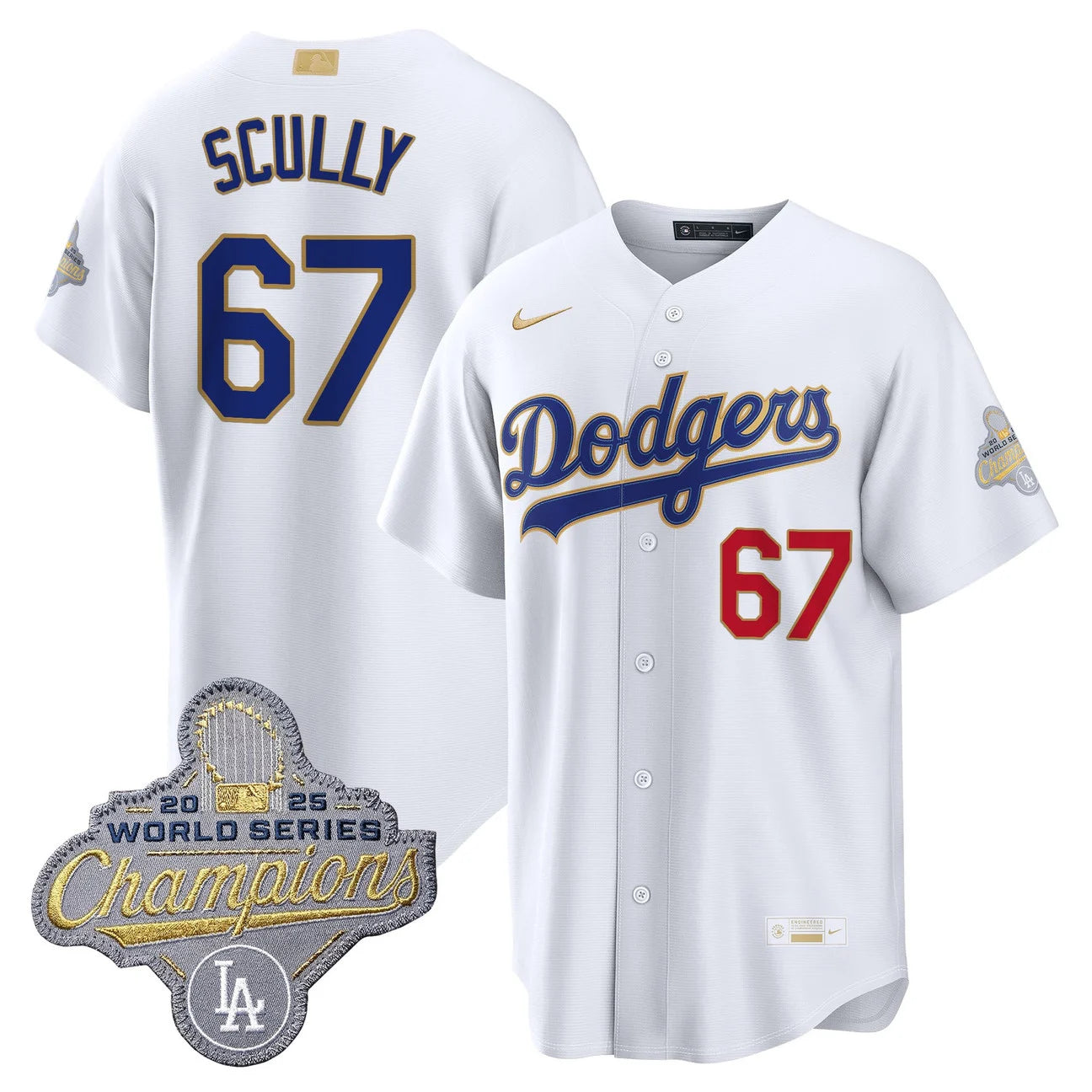 LAD 2026 Gold Collection Stadium Jersey - Stitched