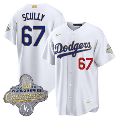 LAD 2026 Gold Collection Stadium Jersey - Stitched