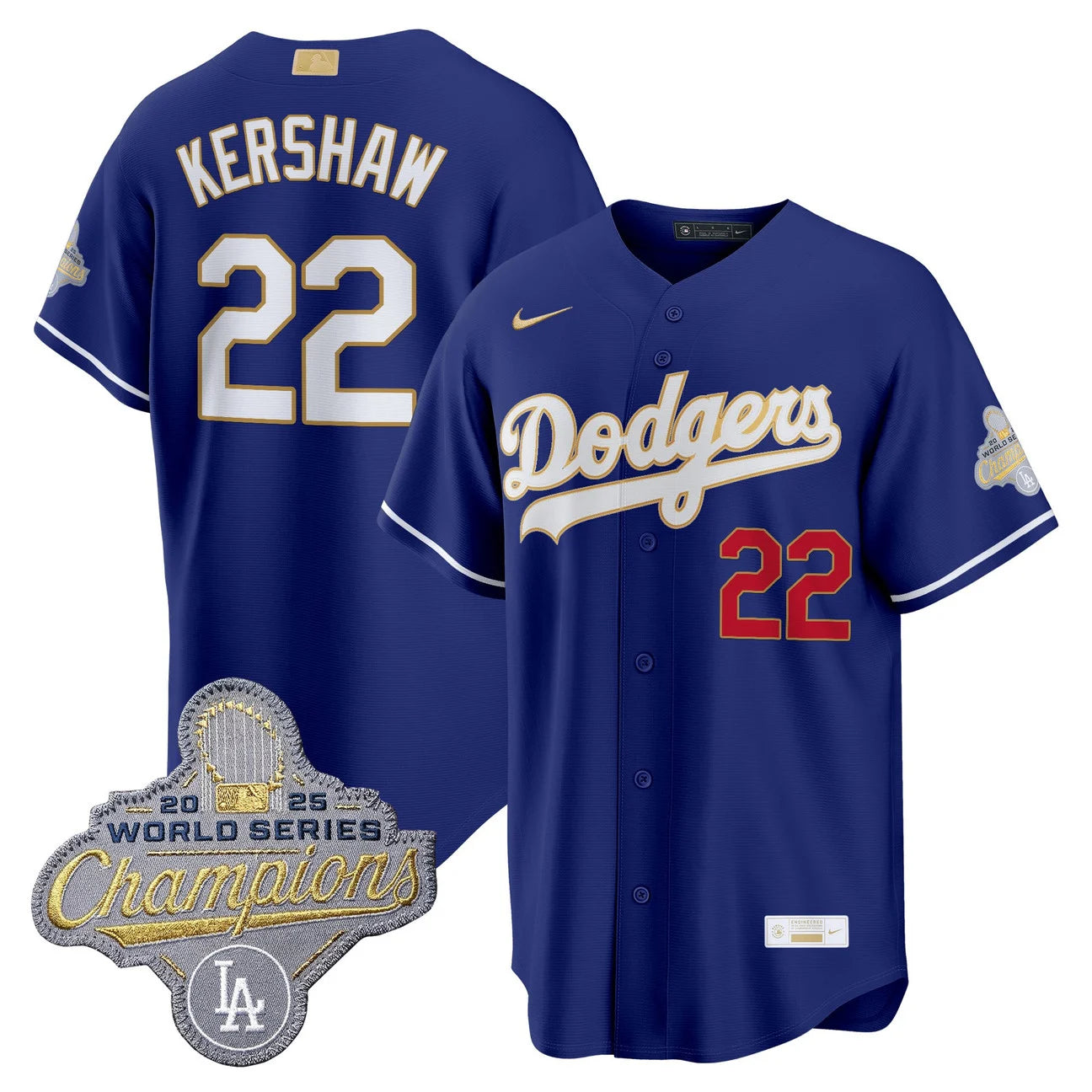 LAD 2026 Gold Collection Stadium Jersey - Stitched
