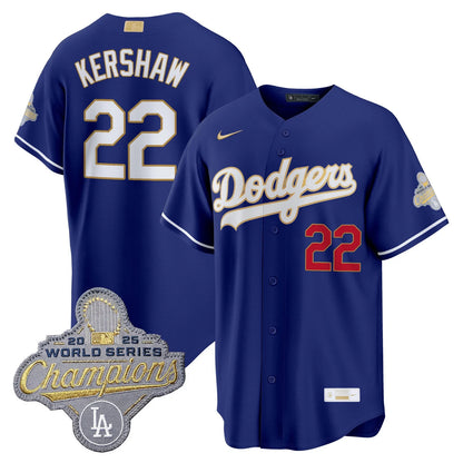 LAD 2026 Gold Collection Stadium Jersey - Stitched