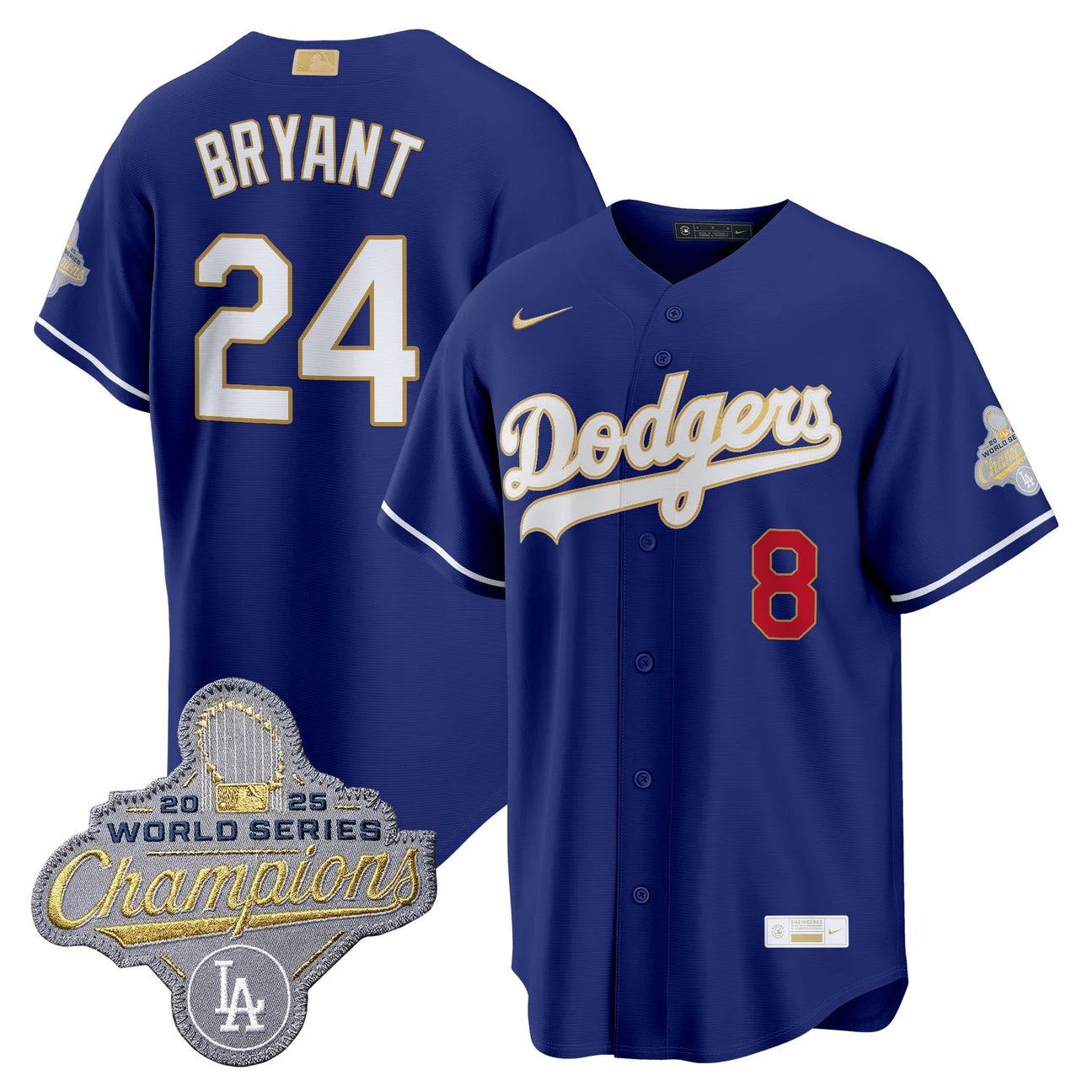 LAD 2026 Gold Collection Stadium Jersey - Stitched