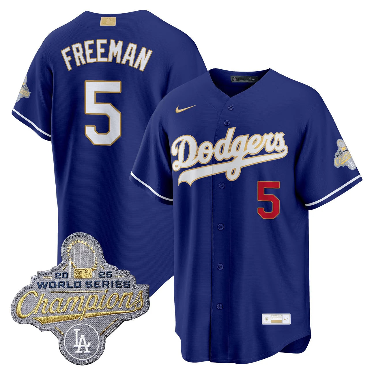 LAD 2026 Gold Collection Stadium Jersey - Stitched