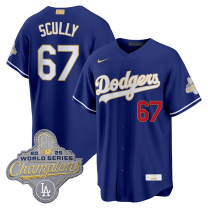 LAD 2026 Gold Collection Stadium Jersey - Stitched