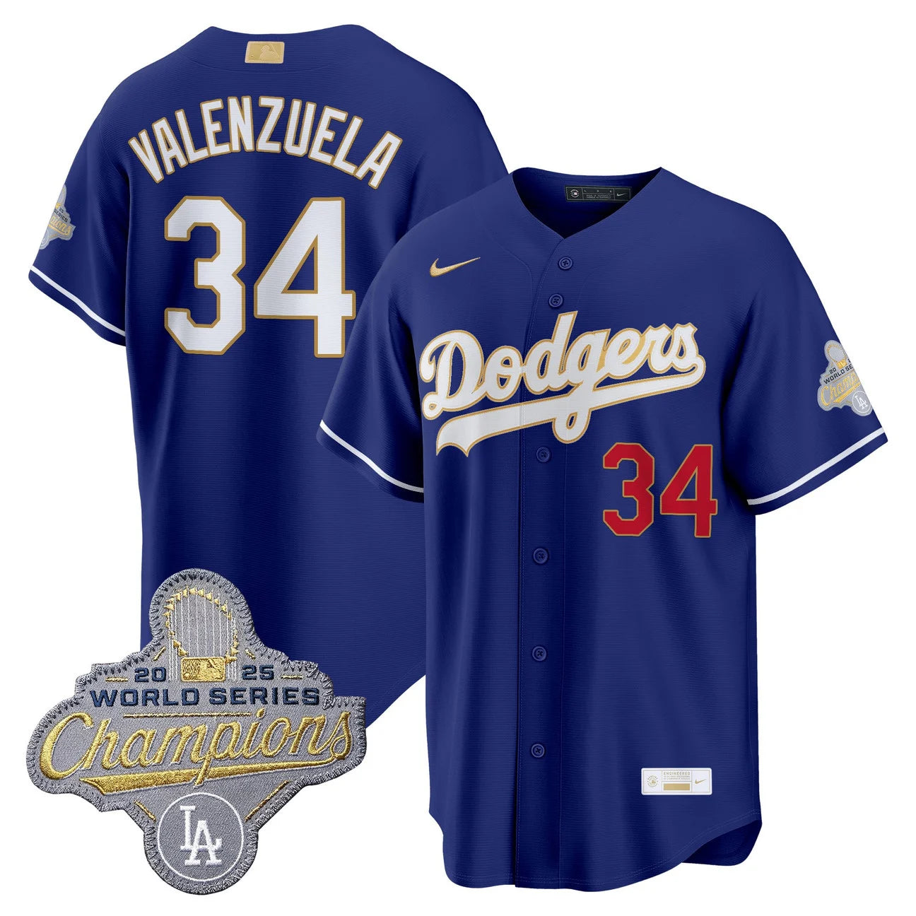 LAD 2026 Gold Collection Stadium Jersey - Stitched