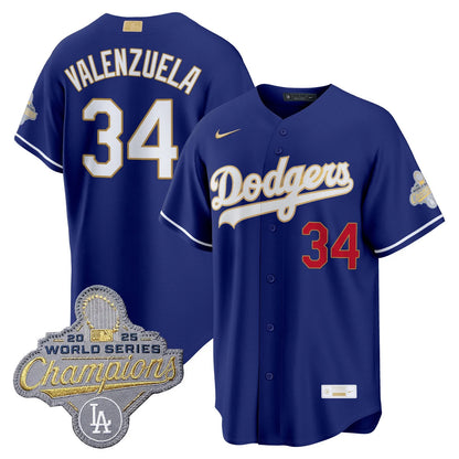 LAD 2026 Gold Collection Stadium Jersey - Stitched
