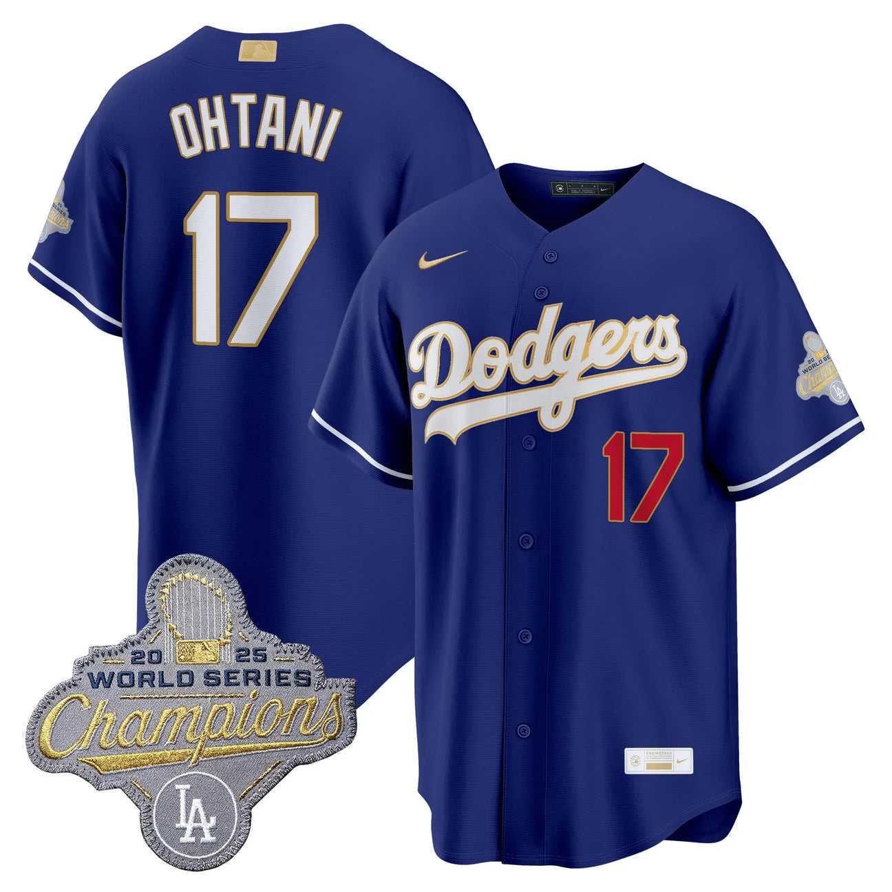 LAD 2026 Gold Collection Stadium Jersey - Stitched