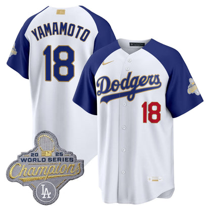 LAD 2026 Gold Collection Stadium Jersey - Stitched