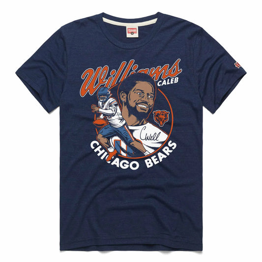 CHI Caleb Williams Signature Player T-Shirt - Printed