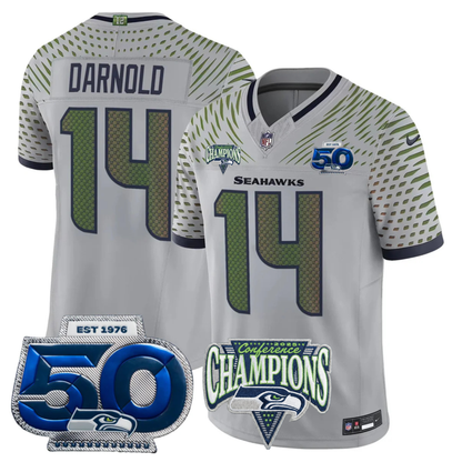 SEA 2025 Vapor Limited Jersey V4- NFC Champions Limited Patch - All Stitched