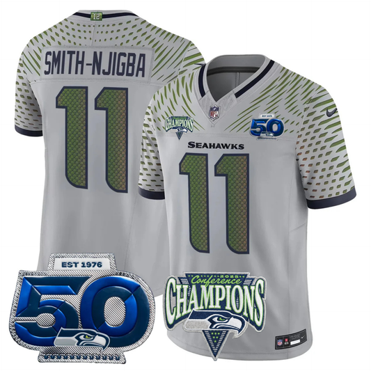 SEA 2025 Vapor Limited Jersey V4- NFC Champions Limited Patch - All Stitched