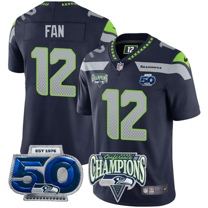 SEA 2025 Vapor Limited Jersey V4- NFC Champions Limited Patch - All Stitched