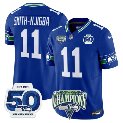 SEA 2025 Vapor Limited Jersey V4- NFC Champions Limited Patch - All Stitched