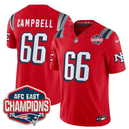 NE 2025 "Rivalries" AFC East Champions Vapor Limited Jersey - All Stitched