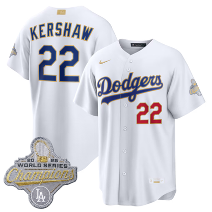 LAD 2026 Gold Collection Stadium Jersey - Stitched