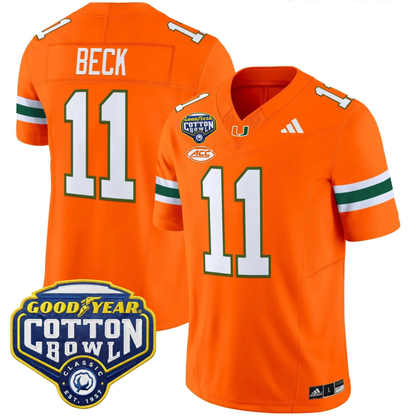 MIA 2025 Goodyear Cotton Bowl Patch Vapor Limited Jersey - All Stitched