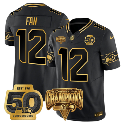 SEA 2025 Vapor Limited Jersey V4- NFC Champions Limited Patch - All Stitched