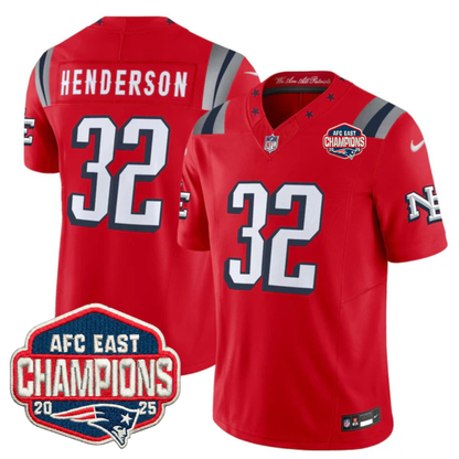 NE 2025 "Rivalries" AFC East Champions Vapor Limited Jersey - All Stitched