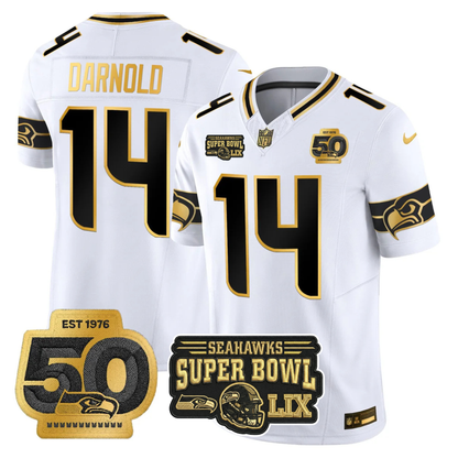 SEA 2025 Vapor Limited Jersey V5- NFC Champions Limited Patch - All Stitched
