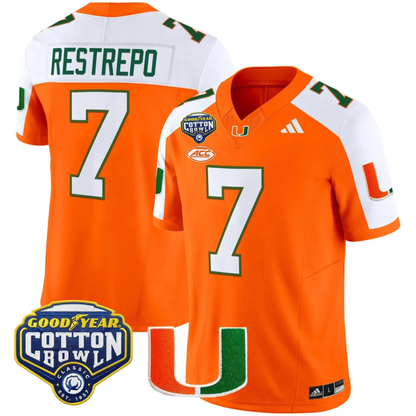 MIA 2025 Goodyear Cotton Bowl Patch Vapor Limited Jersey - All Stitched
