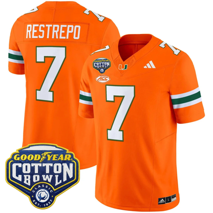 MIA 2025 Goodyear Cotton Bowl Patch Vapor Limited Jersey - All Stitched