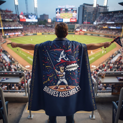 ATL Supporter Edition Strap Shawl Cape – Printed V2