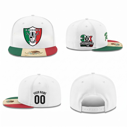 LVR Mexico Edition Personalized Snapback Cap - Printed V1