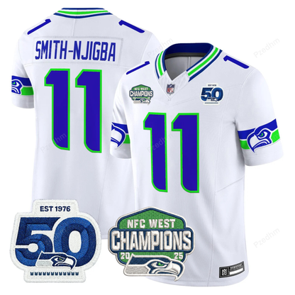 Seattle Seahawks NFC West Division Champions Vapor Limited Jersey V2 - All Stitched