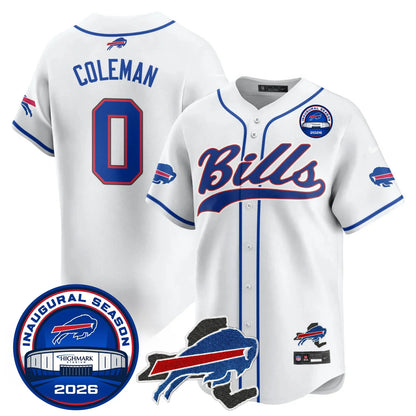 BUF 2026 Inaugural Season Patch Baseball Royal Edition - Stitched(2)