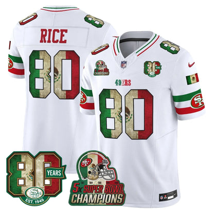 SF Mexico 80th Anniversary & 5X Champs Edition - Stitched (2)