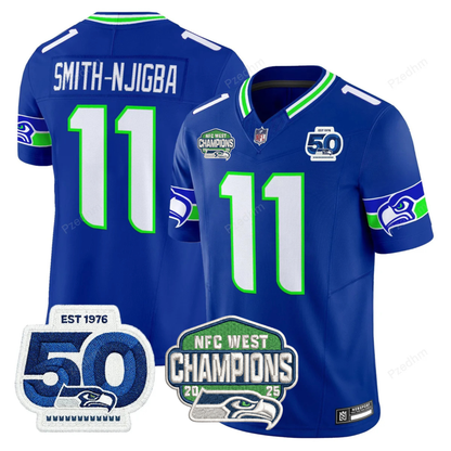 Seattle Seahawks NFC West Division Champions Vapor Limited Jersey V2 - All Stitched
