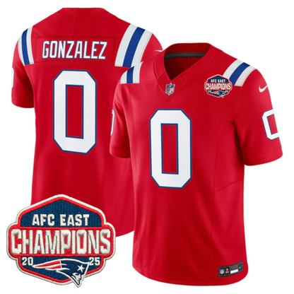 NE AFC East Champions Throwback Vapor Limited Jersey V2 - All Stitched