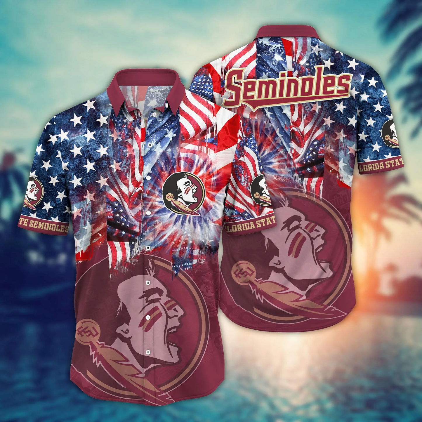 Florida State Seminoles - Hawaii Shirt  For Fans, Summer Football Shirts