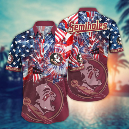 Florida State Seminoles - Hawaii Shirt  For Fans, Summer Football Shirts