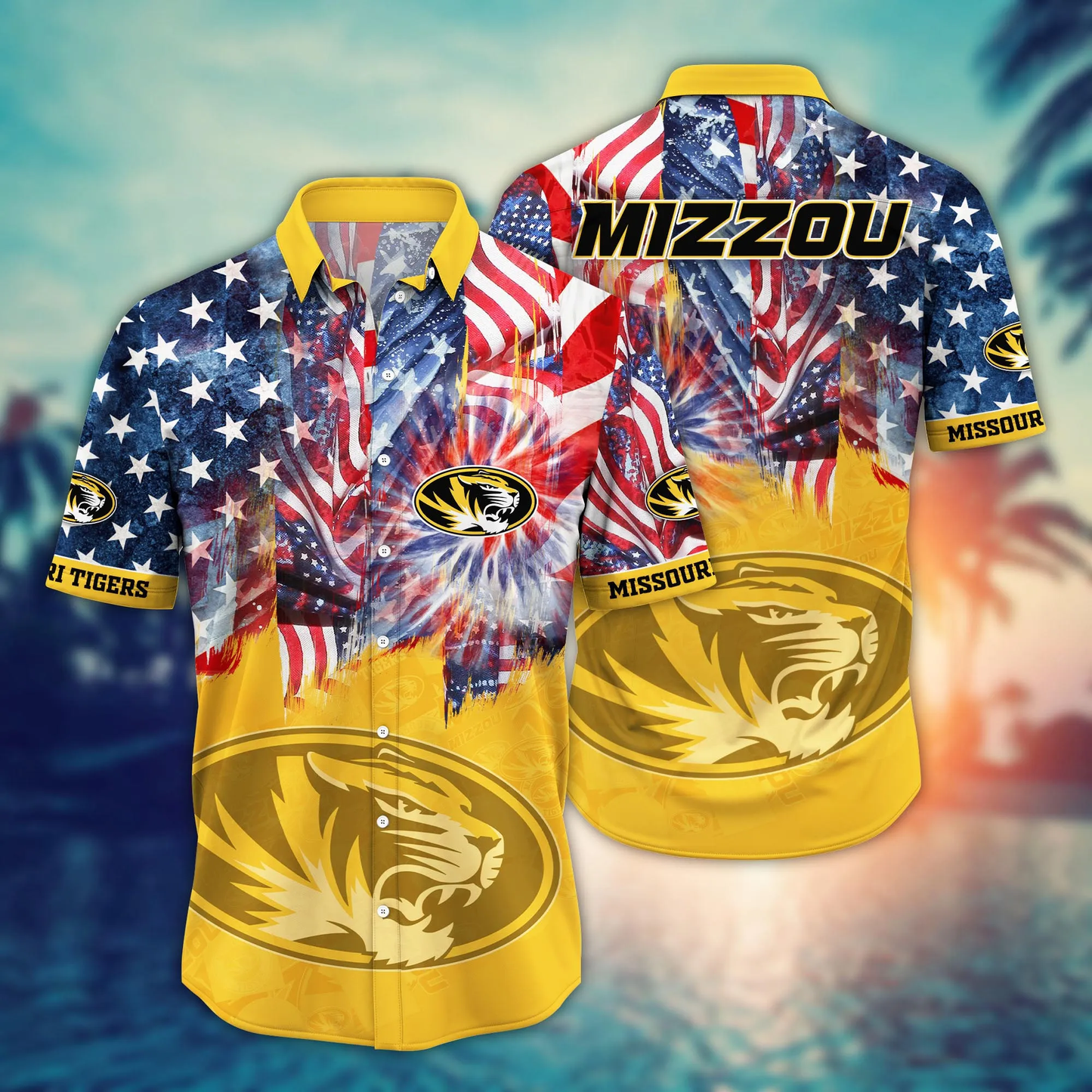 Missouri Tigers - Hawaii Shirt  For Fans, Summer Football Shirts