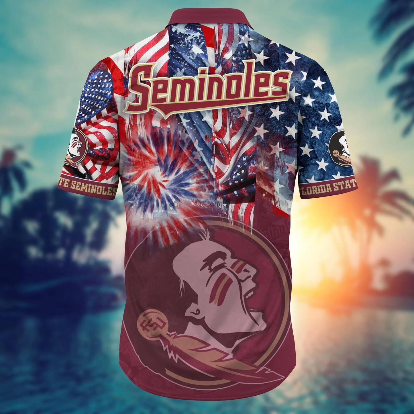 Florida State Seminoles - Hawaii Shirt  For Fans, Summer Football Shirts VT-HW001