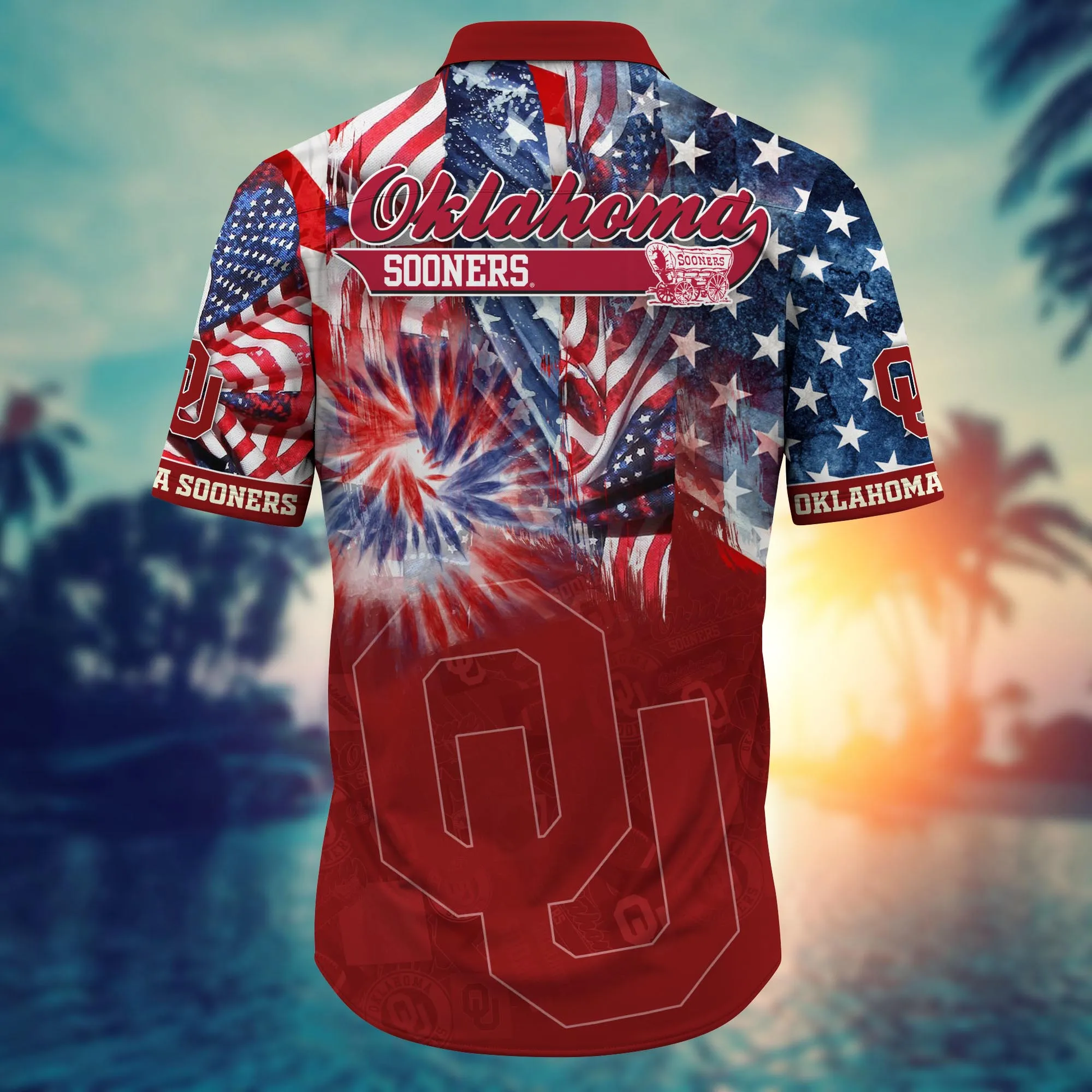 Oklahoma Sooners - Hawaii Shirt  For Fans, Summer Football Shirts VT-HW001