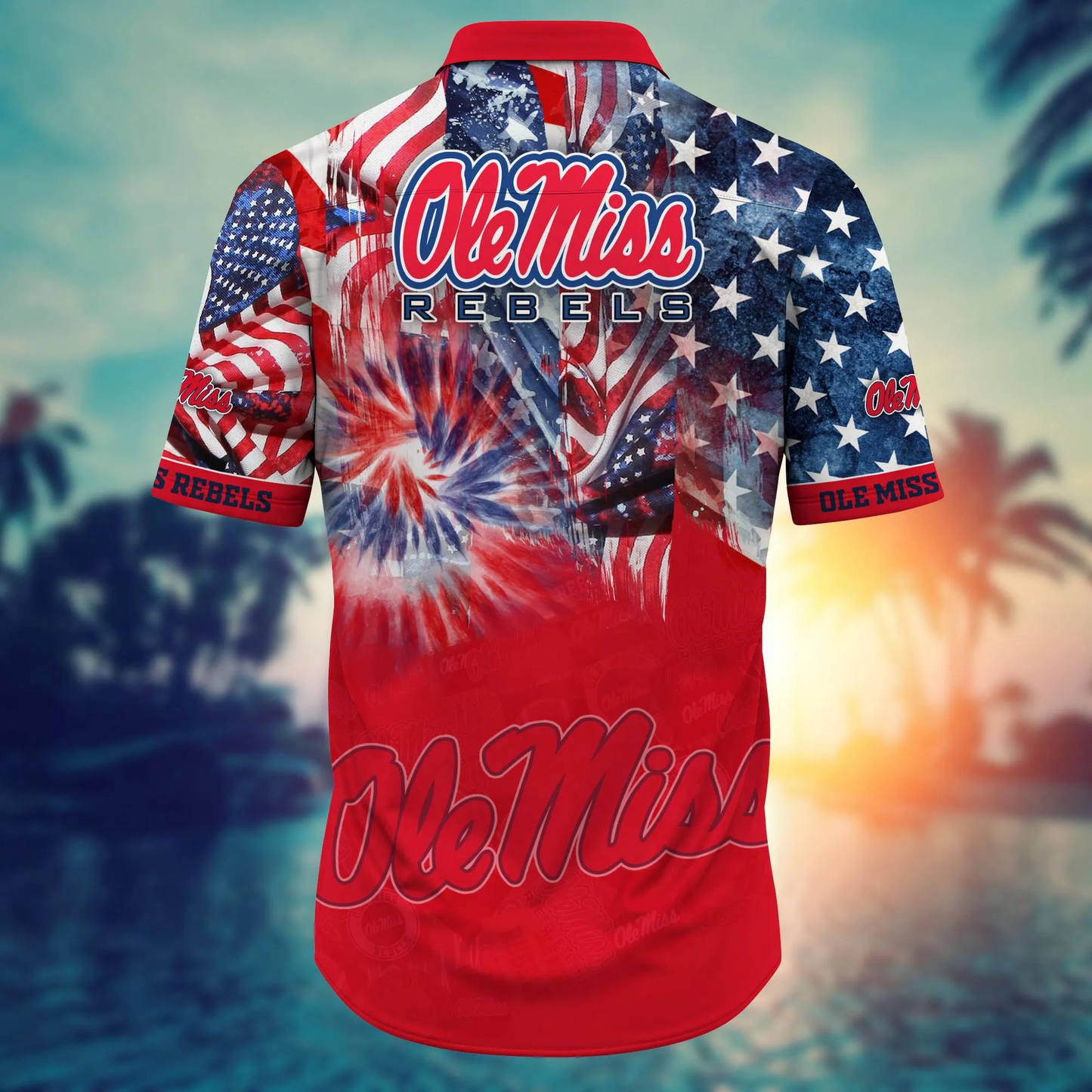 Ole Miss Rebels - Hawaii Shirt  For Fans, Summer Football Shirts VT-HW001