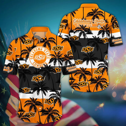 Oklahoma State Cowboys - Aloha Shirt Trending Summer - Gift For Fan
