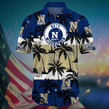 Navy Midshipmen - Aloha Shirt Trending Summer - Gift For Fan