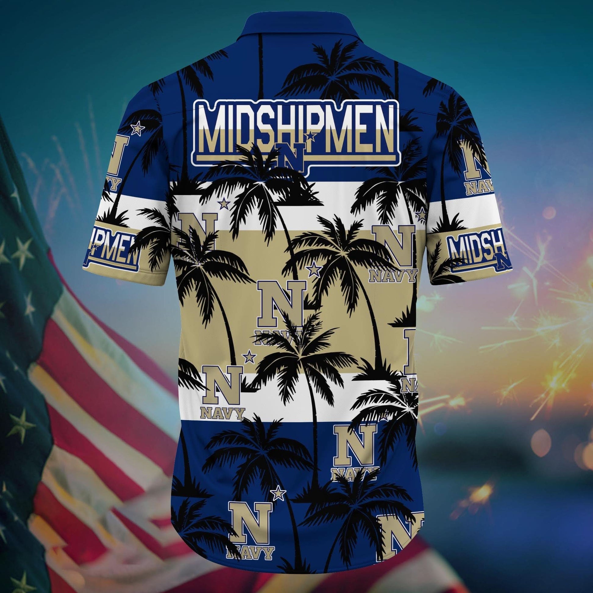 Navy Midshipmen - Aloha Shirt Trending Summer - Gift For Fan