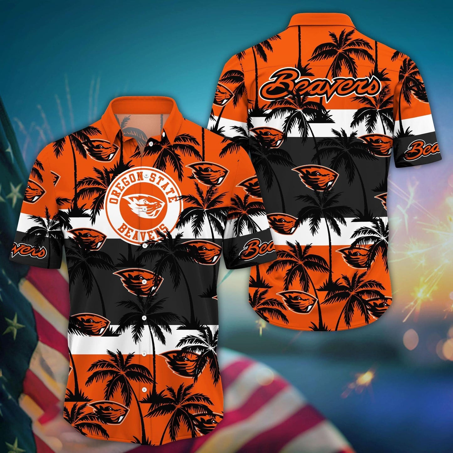 Oregon State Beavers - Aloha Shirt Trending Summer - Gift For Fan