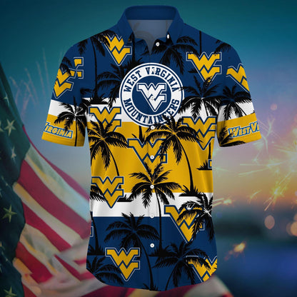 West Virginia Mountaineers - Aloha Shirt Trending Summer - Gift For Fan