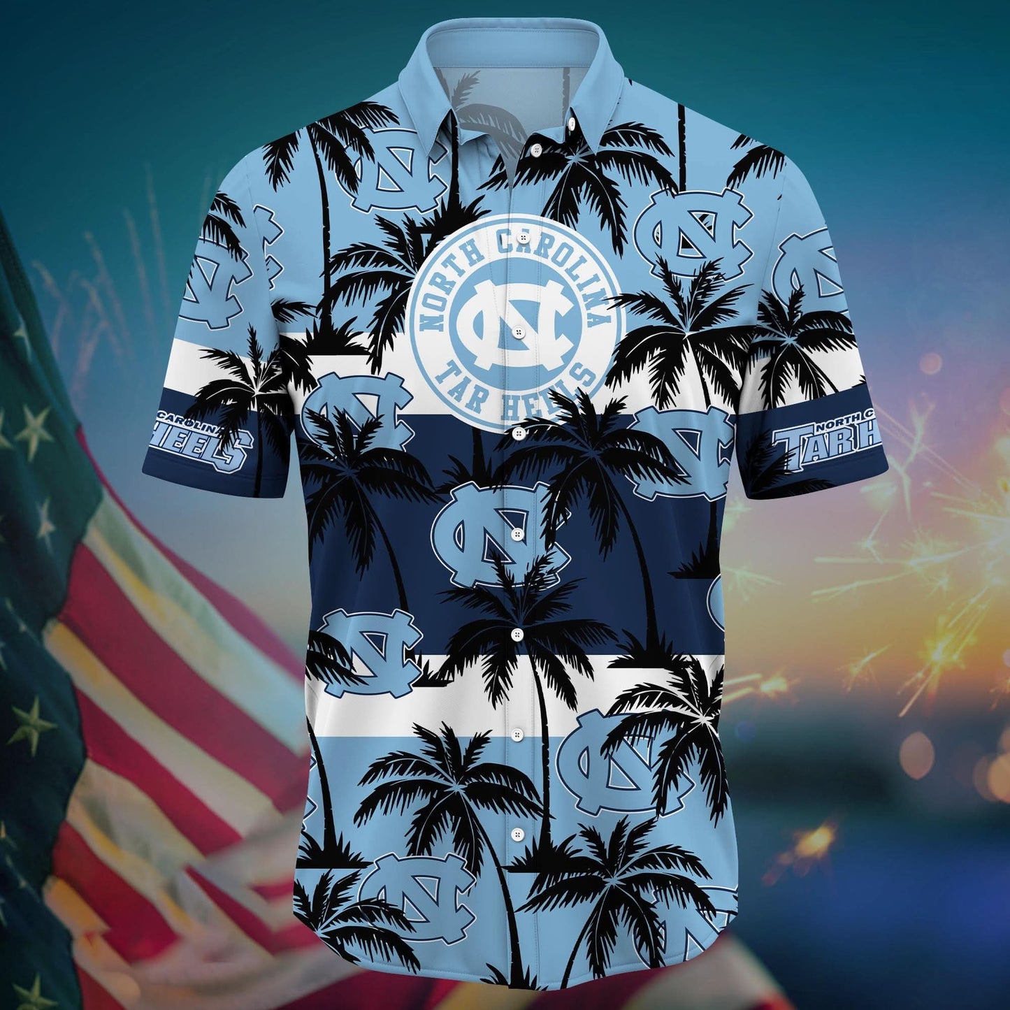 North Carolina Tar Heels - Aloha Shirt Trending Summer - Gift For Fan