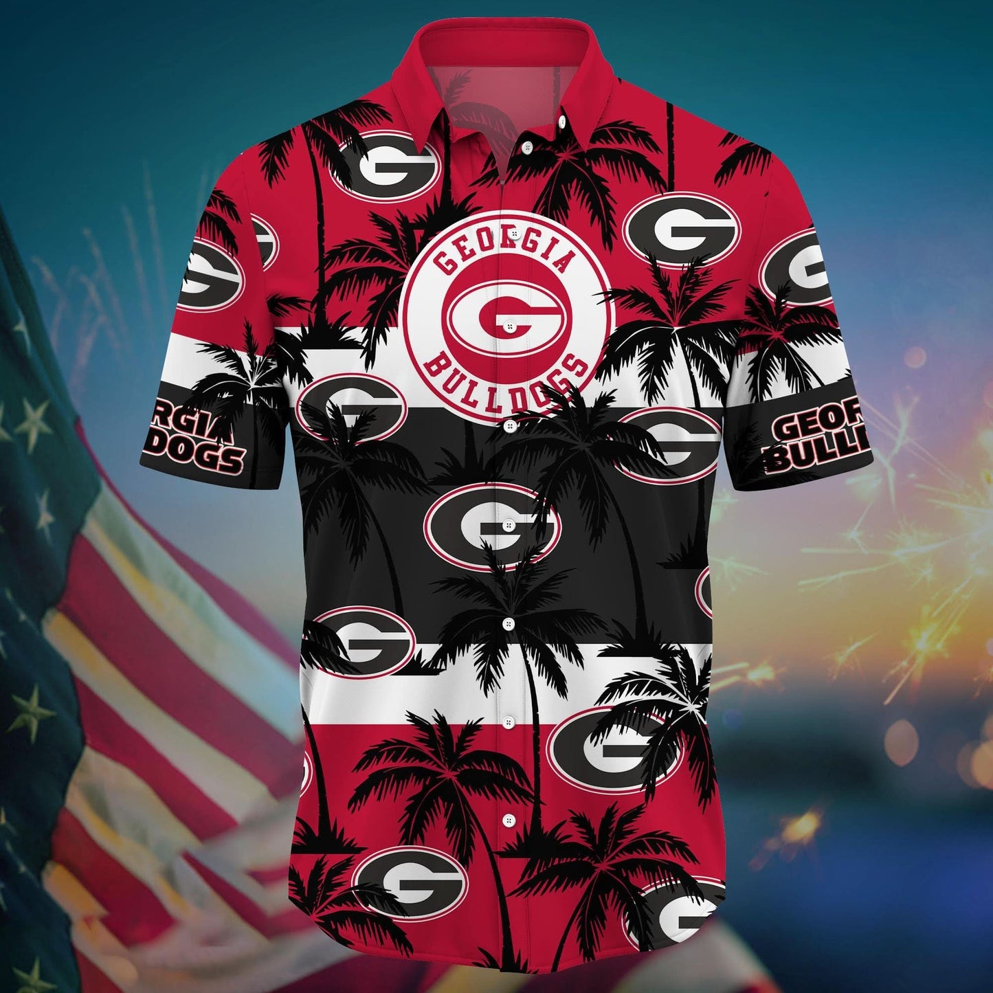 Georgia Bulldogs - Aloha Shirt Trending Summer - Gift For Fan