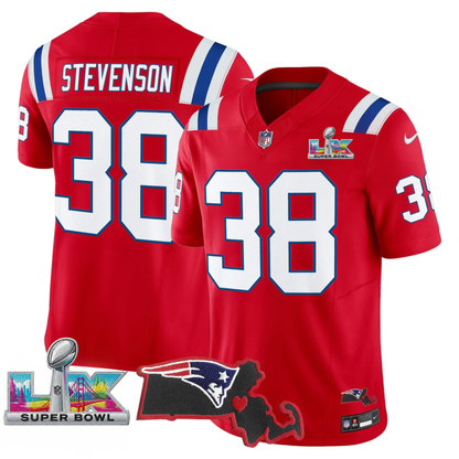 Women's NE SB LX Game Patch Vapor Limited Jersey - All Stitched