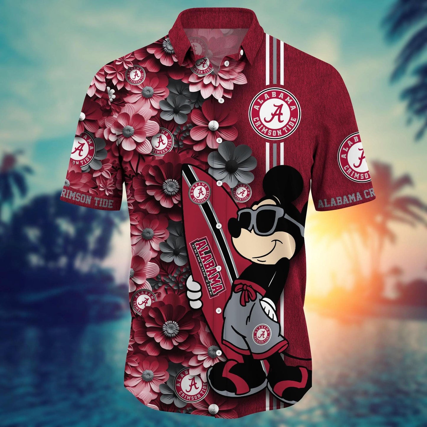 Alabama Crimson Tide - Hawaiian Shirt Trending Summer - Gift For Fan