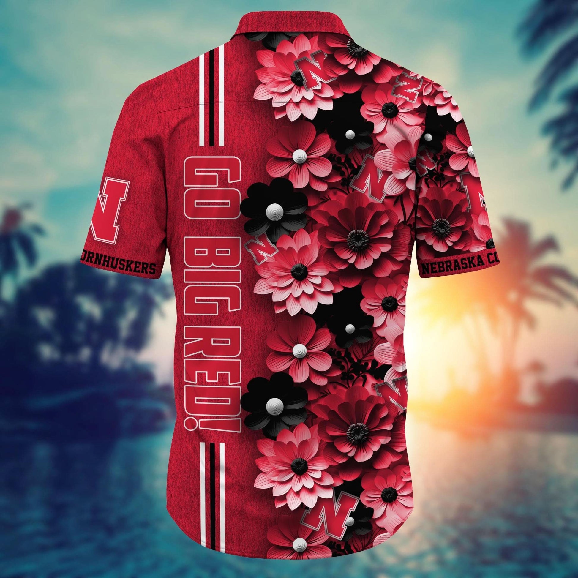 Nebraska Cornhuskers - Hawaiian Shirt Trending Summer - Gift For Fan